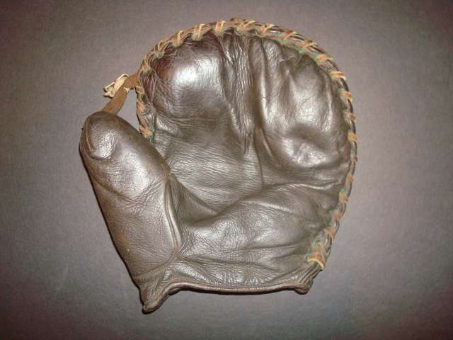 A.J. Reach Black Buckle Web Basemitt Front